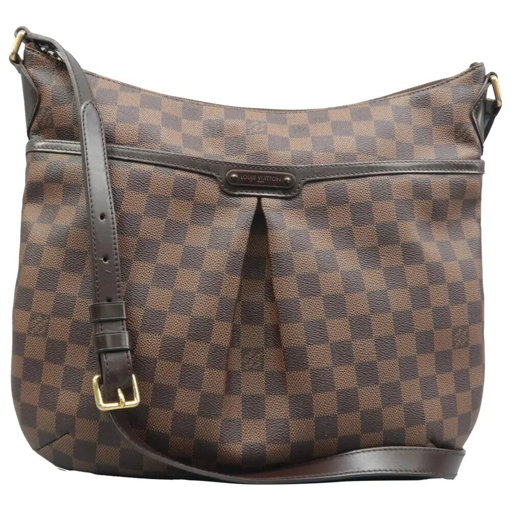 100% Authentic Louis Vuitton Bloomsbury Brown Damier Ebene Canvas Shoulder Bag - Picture 1 of 12